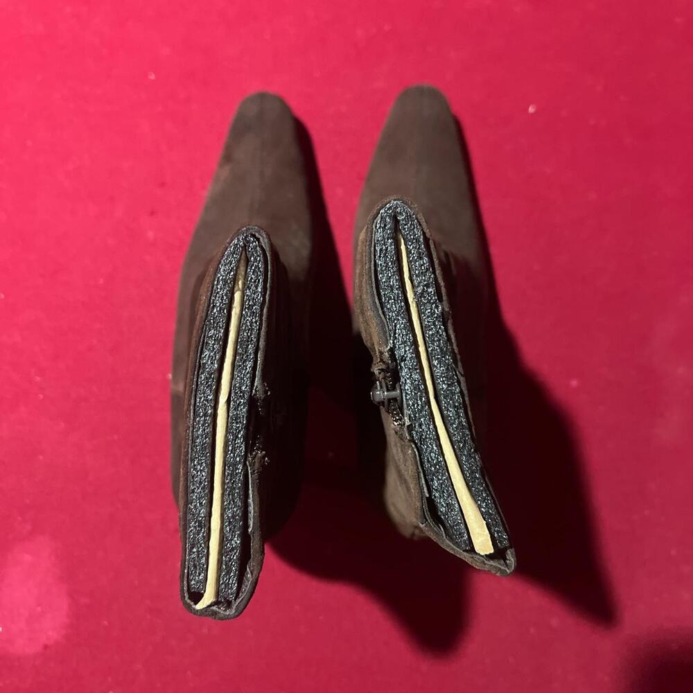 White mountain brown suede chelsea